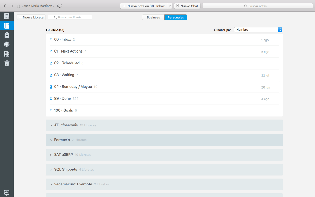 Evernote GTD Workflow