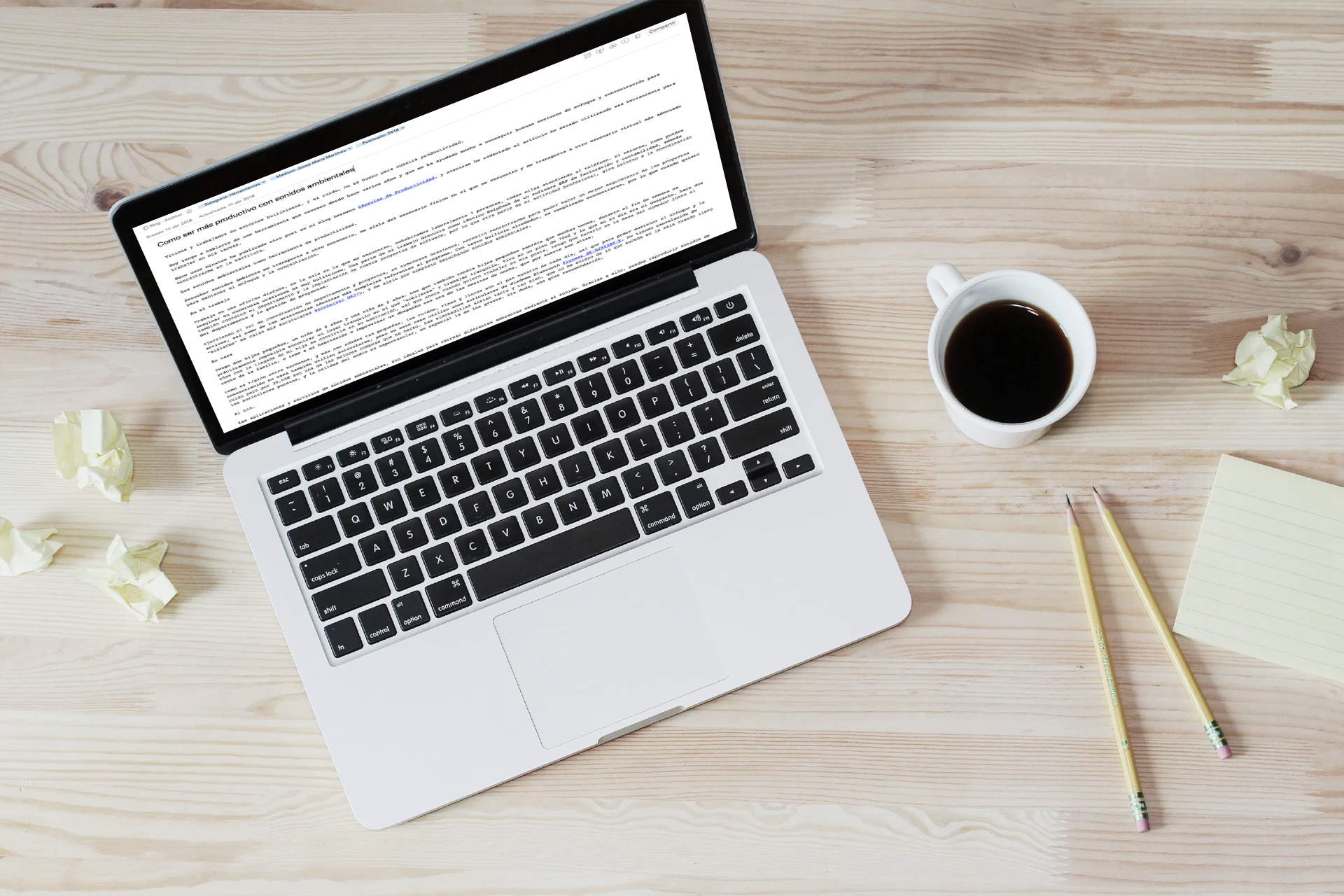 Evernote para Blogging